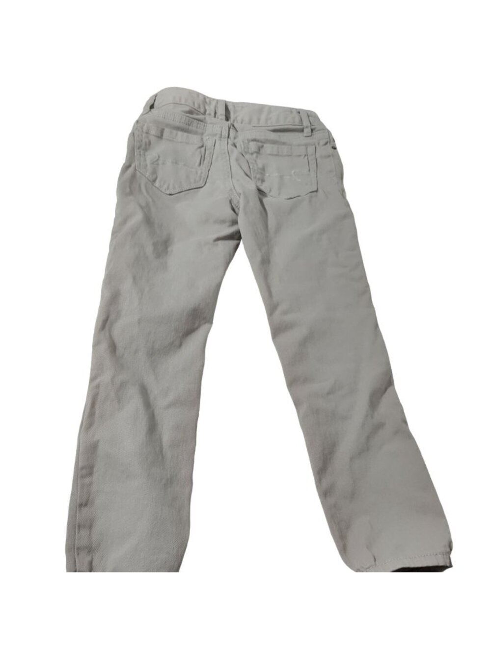 American Eagle Grey Skinny Jeans Jegging Girls Size 6 Adjustable Waist FLAW - Picture 2 of 8